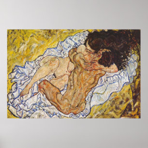 Embrace Egon Schiele Poster