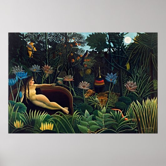 Embrace Elegance beroemd gemaakt door Rousseau's T Poster (Voorkant)