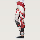 Embrace Elegance: Japanse kersenbloesem Leggings (Links)