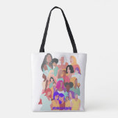 Embrace Equity - Happy Women's Day 2023 Tote Bag (Achterkant)