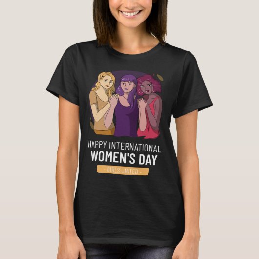 Embrace Equity International Women s Day Strong To T-shirt (Voorkant)
