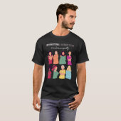 Embrace Equity International Womens Day 2023 For W T-shirt (Voorkant volledig)