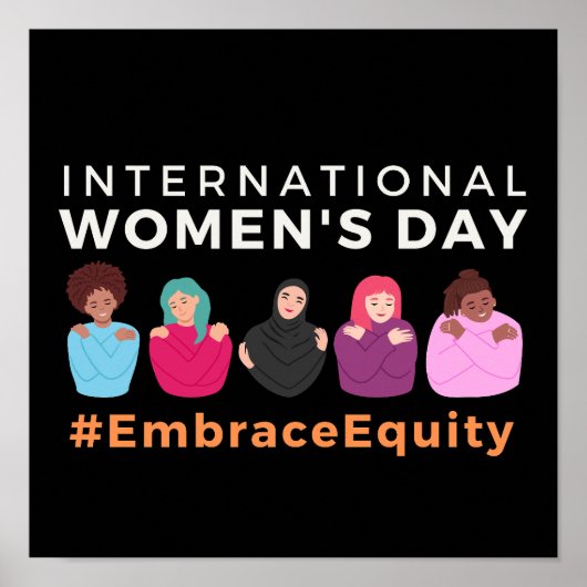 Embrace Equity International Women's Day 2023 Poster (Voorkant)