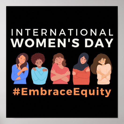 Embrace Equity International Women's Day 2023 Poster (Voorkant)