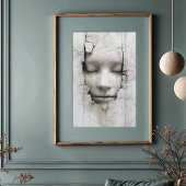 Embrace: het gezicht binnen de muur poster