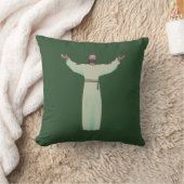 Embrace Jesus - Sierkussen in Hunter Green (Deken)
