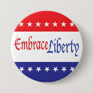 Embrace Liberty Ronde Button 7,6 Cm