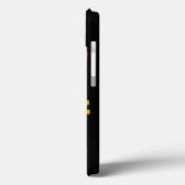 Embrace Life Paars Yellow Case-Mate iPhone Case (Achterkant / Links)