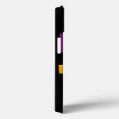 Embrace Life Paars Yellow Case-Mate iPhone Case (Achterkant / Rechts)