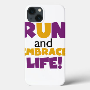 Embrace Life Paars Yellow Case-Mate iPhone Case