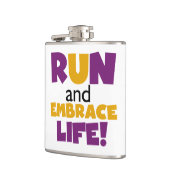 Embrace Life Paars Yellow Heupfles (Links)