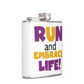 Embrace Life Paars Yellow Heupfles (Rechts)