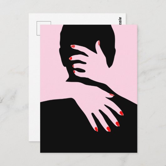 Embrace Love Briefkaart (Voorkant / Achterkant)