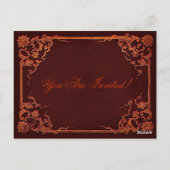 Embrace Me ~ Briefkaart / Uitnodigingen / RSVP (Achterkant)