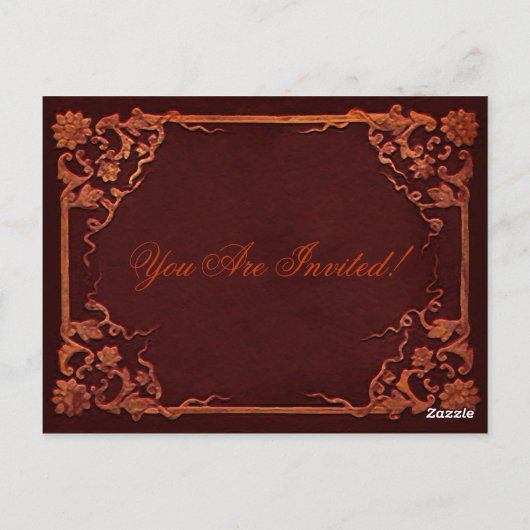 Embrace Me ~ Briefkaart / Uitnodigingen / RSVP (Achterkant)