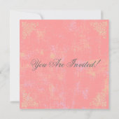 Embrace me ~ Invitations Kaart (Achterkant)
