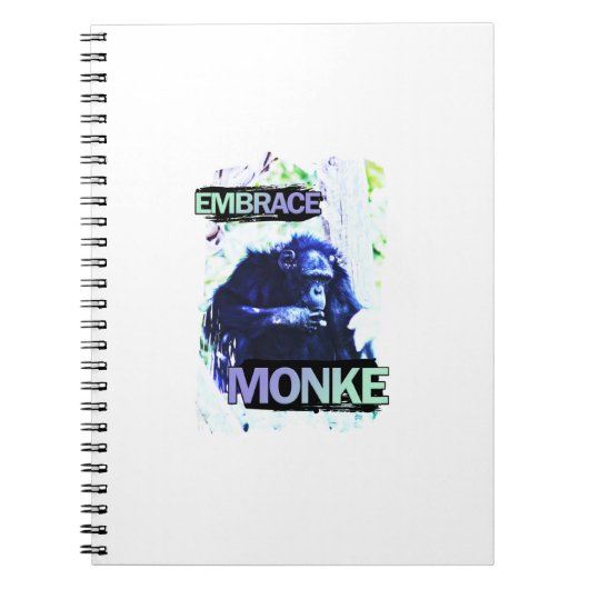 Embrace Monke Notitieboek (Voorkant)