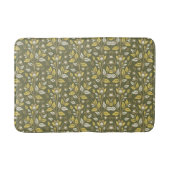 Embrace Nature with Elegant Floral Patterns Badmat (Voorkant)