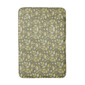 Embrace Nature with Elegant Floral Patterns Badmat (Voorkant Verticaal)