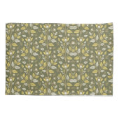 Embrace Nature with Elegant Floral Patterns Kussensloop (Achterkant-Links)