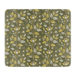 Embrace Nature with Elegant Floral Patterns Snijplank