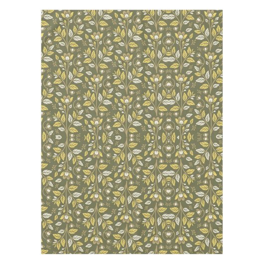 Embrace Nature with Elegant Floral Patterns Tafelkleed (Voorkant)