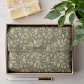 Embrace Nature with Elegant Floral Patterns Tissuepapier (Geschenk)
