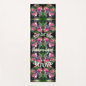 Embrace Natuur Columbine Flowers Inspirerend Yogamat (Voorkant)