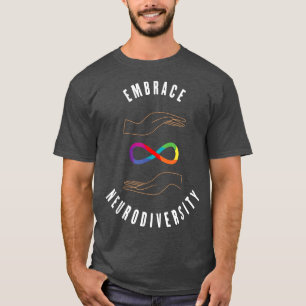 Embrace Neurodiversity ADHD Autisme Dyslexie T-shirt