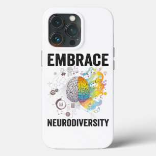 Embrace Neurodiversity Adhd Awareness Giftneurodiv Case-Mate iPhone Case