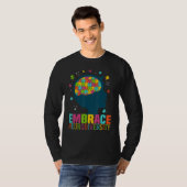Embrace Neurodiversity Autism Awareness ASD Neurod T-shirt (Voorkant volledig)
