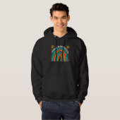 Embrace Neurodiversity Autisme Awareness Brain Emb Hoodie (Voorkant volledig)