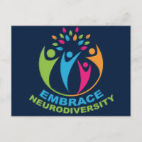 Embrace Neurodiversity Autisme Spectrum Colorful