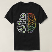 Embrace Neurodiversity Brain Autisme Awareness2 T-shirt (Design voorkant)