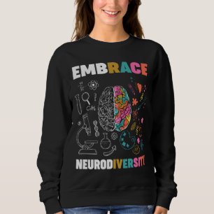 Embrace Neurodiversity Brain Embrace Adhd Autisme Trui