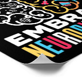 Embrace Neurodiversity Design for a Autism Awarene Poster (Hoek)