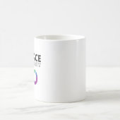 Embrace Neurodiversity - Rainbow Infinity Symbol Koffiemok (Center)