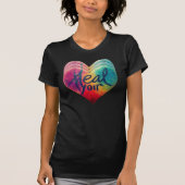 Embrace Self-Love: hartgericht T-shirt (Voorkant)
