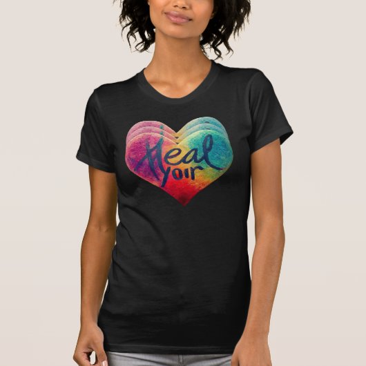 Embrace Self-Love: hartgericht T-shirt (Voorkant)