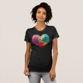 Embrace Self-Love: hartgericht T-shirt (Voorkant volledig)