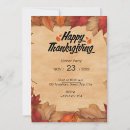 EMBRACE THE BEAUTY OF AUTUMN WITH OUR INVITATION  KAART