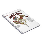 Embrace the Journey for Mental Health Awareness Notitieboek (Rechterzijde)