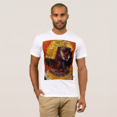 “Embrace the Majesty of Nubian Queens” T-shirt (Voorkant volledig)
