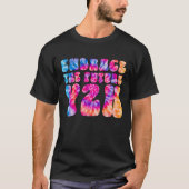 EMBRACE THE TOETURE Y2K Tie Dye T-shirt (Voorkant)