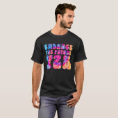 EMBRACE THE TOETURE Y2K Tie Dye T-shirt (Voorkant volledig)