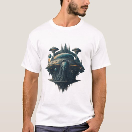 Embrace the Universe: T-shirts met kosmische verbi (Voorkant)