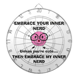 EMBRACE UW BINNER NERD Dartboard Dartbord