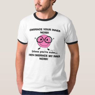EMBRACE UW BINNER NERD Mannen Ringer T-shirt