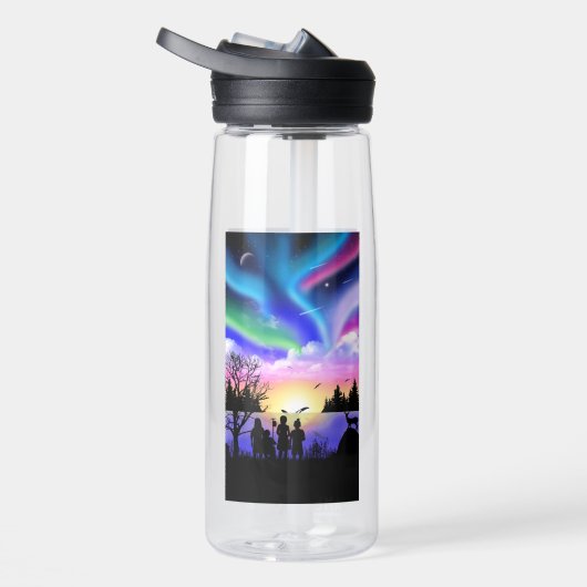 Embrace van natuur waterfles (Rechts)