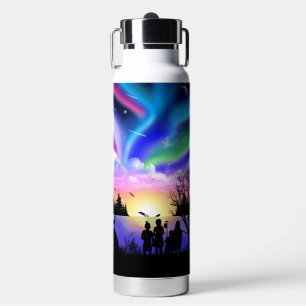 Embrace van natuur waterfles